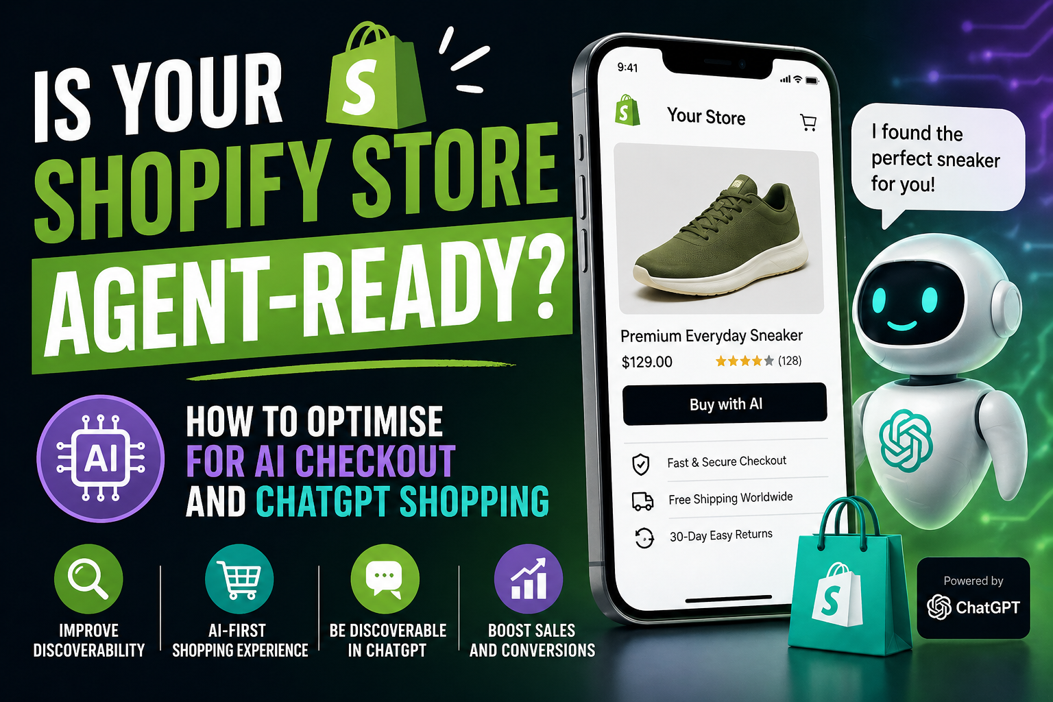 Is Your Shopify Store Agent-Ready? How to Optimise for AI Checkout and ChatGPT Shopping